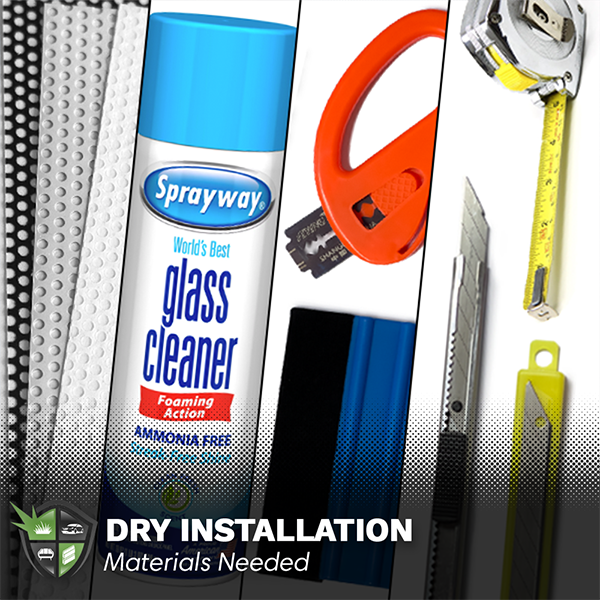 STEPS FOR DRY INSTALLATION