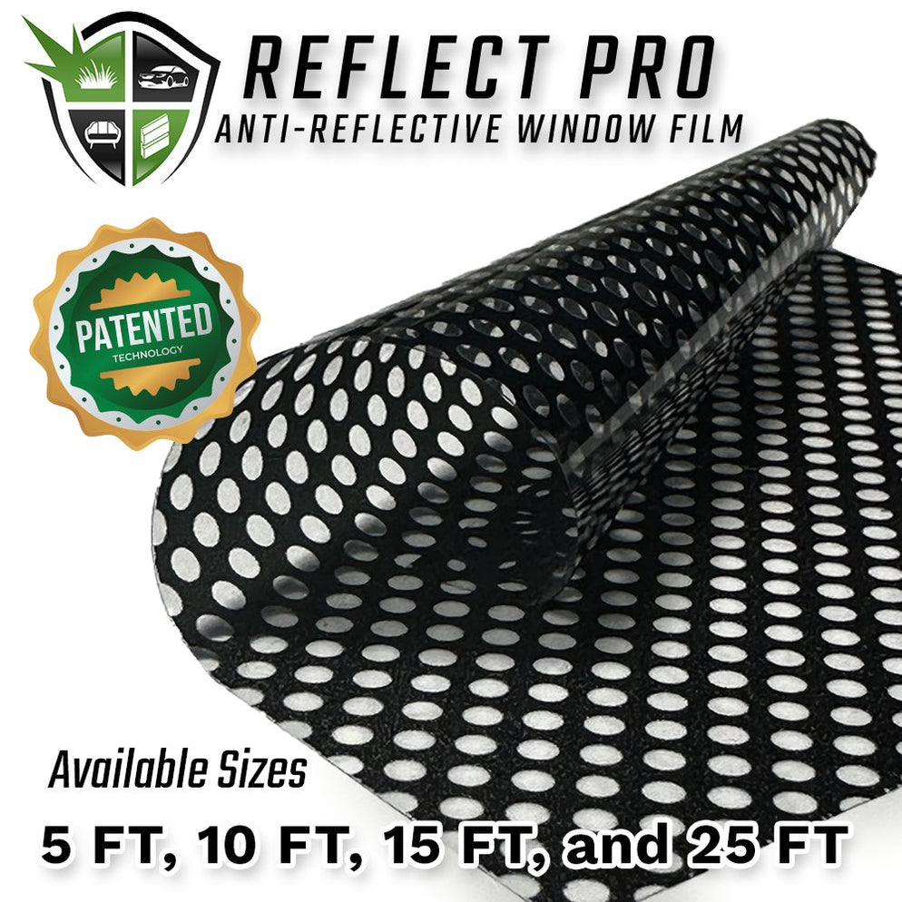 Reflector Window Panel Anti Reflective Window Film | Reflect Defense Window Film